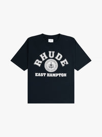Rhude Men's Hampton Catamaran Tee Vtg Black