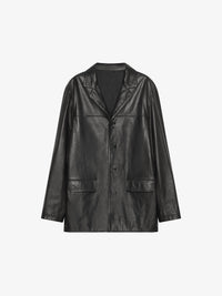 Givenchy Men's Vintage Tailoring Leather Jacket