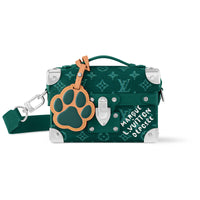 LOUIS VUITTON SOUL TRUNK Monogram Heritage Coated Canvas Box Bag, Shoulder Bag, Crossbody Bag Regular Men's Green