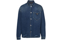 PRADA Denim Jackets Men Blue