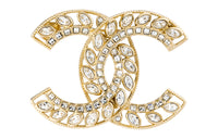 CHANEL Brooches Women's Gold