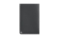 HERMES Evergrain Calfskin Card Holder Men's Dusty Gray