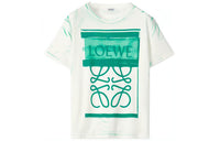 LOEWE FW22 Drop Shoulder Sleeve T-Shirt Women's White