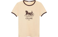 CELINE T-Shirts Women's Butter