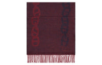 HERMES Knit Scarves Men Red