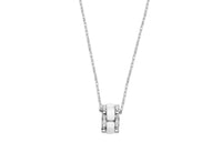 CHANEL Necklaces Women's Silvery White