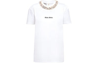 MIU MIU FW22 Regular T Shirt Women's White