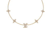 LOUIS VUITTON Gold Plated Necklaces Unisex Gold
