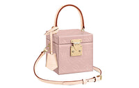 LOUIS VUITTON Gold Tone Lock Dice Bag Shoulder Bag Handbag Women's Cherry Blossom Pink