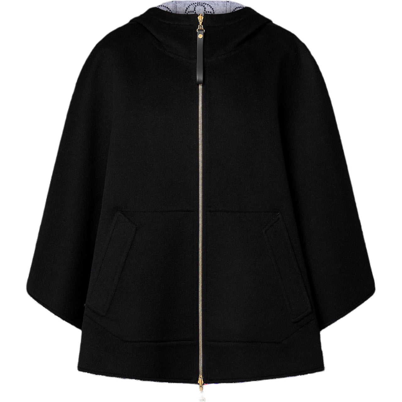 LOUIS VUITTON Flight Mode Collection FW24 Cloaks Women's Black