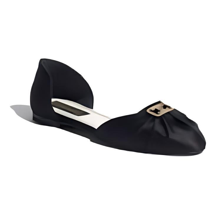 CHANEL Casual Single Shoes Women's Black