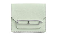 HERMES Roulis Mysore Goat Skin Pig Nose Fanny Pack Coin Purse Wallet Regular Women's 0S Vert Fizz Bubble Green