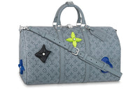LOUIS VUITTON Keepall 50 Granite