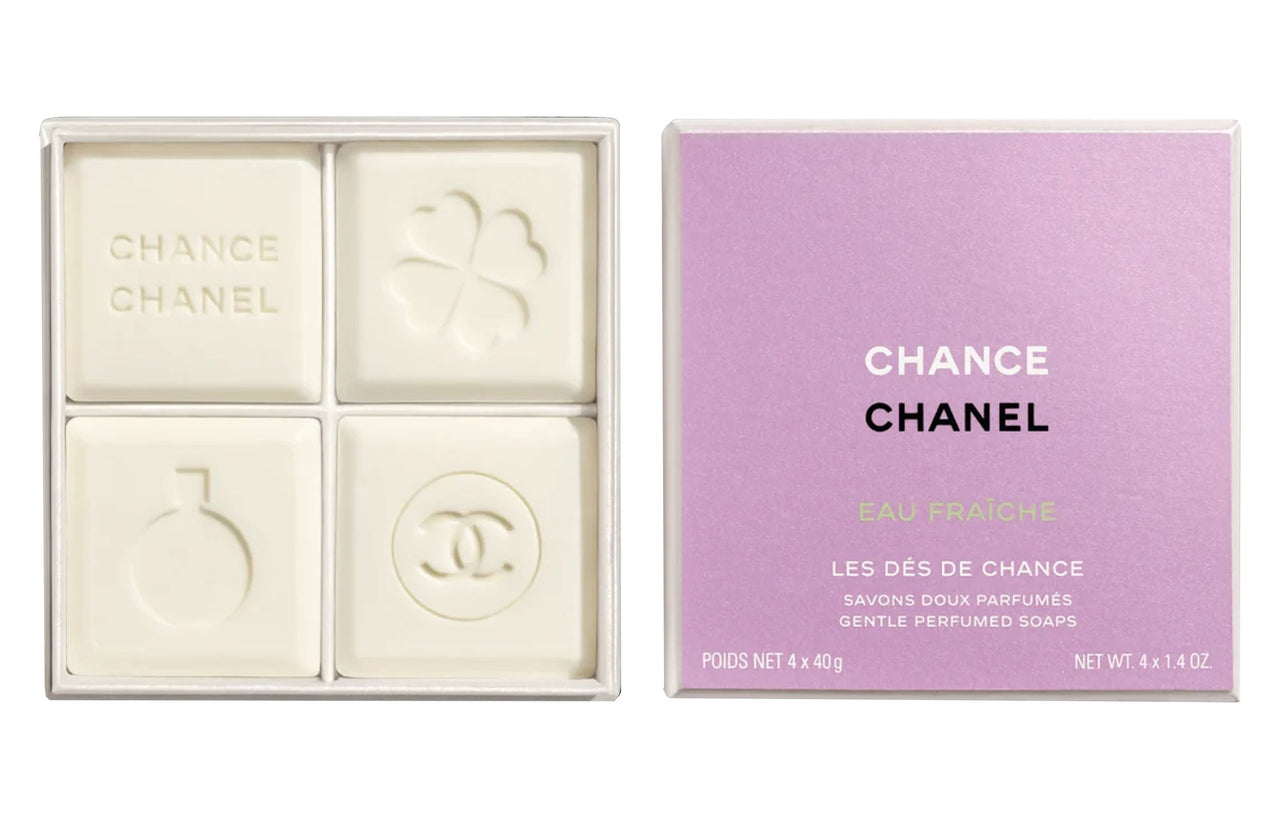 CHANEL Chance Encounter Fresh Soaps Clean 40g*4