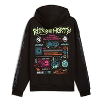 PUMA x RICK AND MORTY Hoodie 'PUMA Black' 633094-01