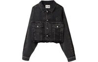 MIU MIU Denim Jacket Women's Black