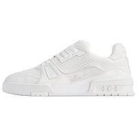 LOUIS VUITTON Trainer 2025 Spring Men's Collection Low-Top Skateboard Shoes Unisex White Vintage Old