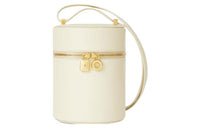 Loro Piana Suede Cow Leather Shoulder Bag Crossbody Bag Medium Size Women's White