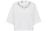 MIU MIU Pre Owned 2021 Flower T shirt