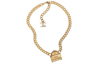 CHANEL Necklaces Women's Gold