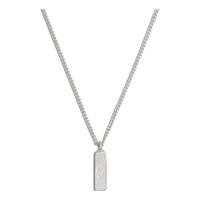 (WMNS) Gucci Diagonal Interlocking G Necklace 'Silver' 774055-J8400-8106