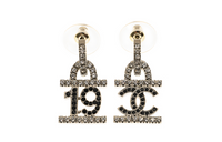CHANEL Earrings Women's Gold