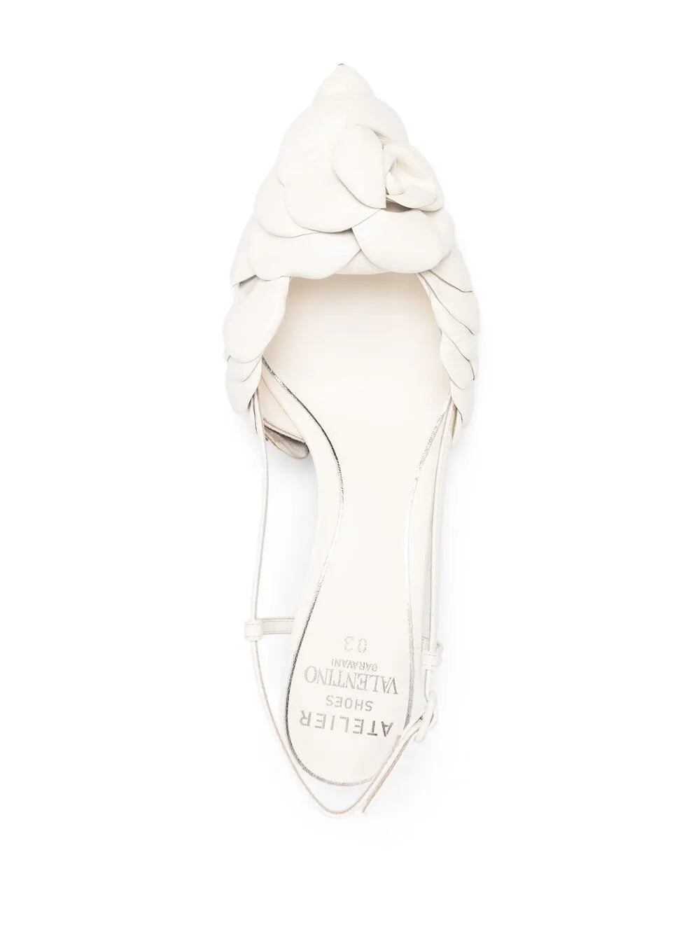 Valentino Garavani Appliqué-Detail Pointed-Toe Pumps