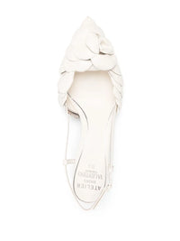 Valentino Garavani Appliqué-Detail Pointed-Toe Pumps