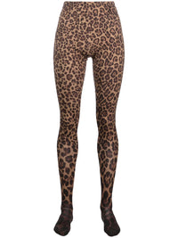 Valentino Garavani Leopard-Print Tights