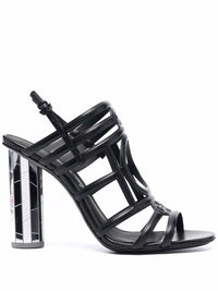 Ferragamo Florenza Mirrored-Heel Sandals