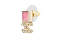 CHANEL Earrings Women's Pink