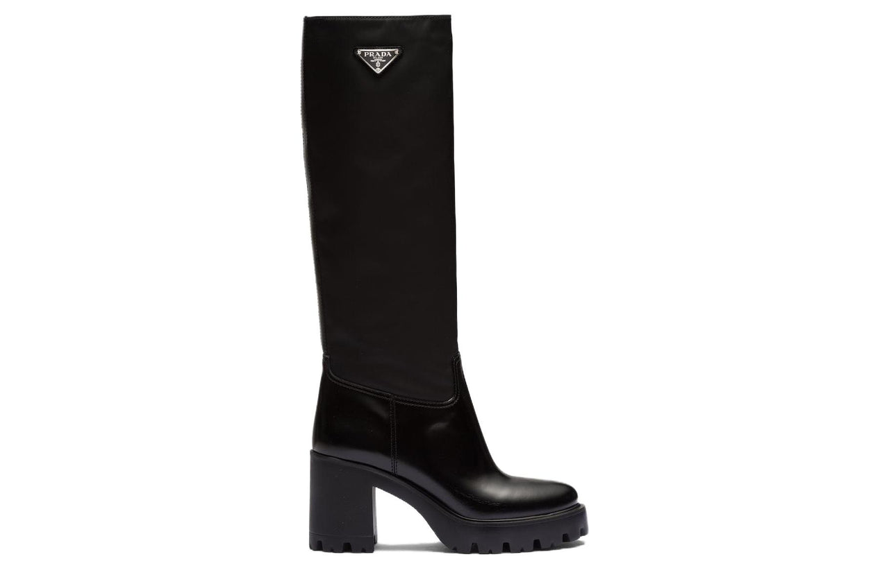 PRADA Re-Nylon Knee-high Boots