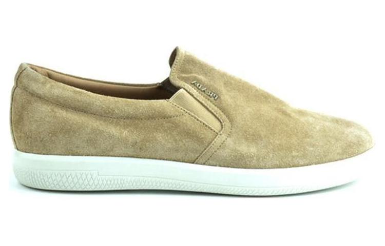 PRADA Men's Casual Shoes Men Low-Top Brown