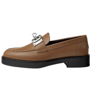 HERMES Loafers Women's Brown