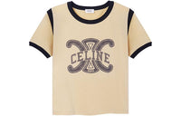 CELINE FW22 Triomphe T-shirt In Cotton Jersey