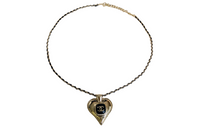 CHANEL Necklaces Women's Black