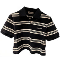 MIU MIU Polo Shirt Women's Multicolor