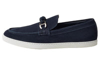 HERMES Ignacio Loafers Men's Marine Blue