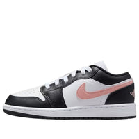 (GS) Air Jordan 1 Low 'White Black Rust Pink' 553560-165