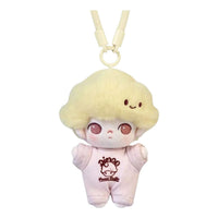 Pop Mart Dimoo Crush on Coffee Plush Keychain 'Caramel Coffee' PPMT-2508-0033-927176955