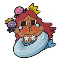 Pop Mart CRYBABY Vacation Mode On Series Fridge Magnet 'Merbaby Tears' Secret Edition PPMT-2510-0052-991646251
