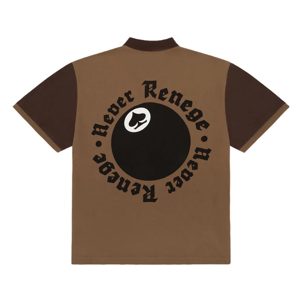 Denim Tears x Stussy Spades Team Polo 'Brown' 314071
