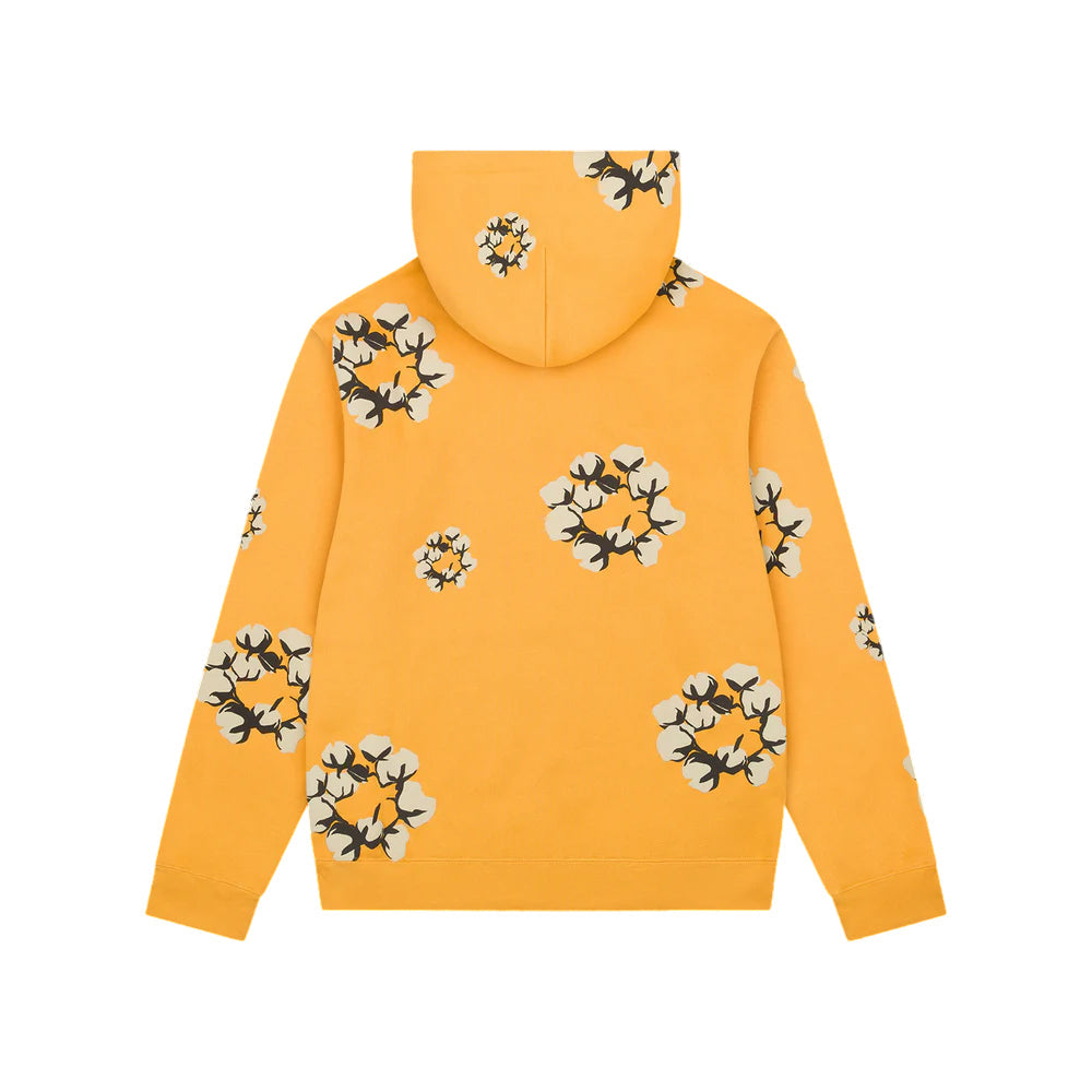 Denim Tears x Cactus Plant Flea Market Cotton Wreath Hoodie 'Yellow' DTCT-6027