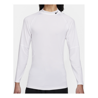Nike Pro Dri-FIT Fitness Mock-Neck Long T-Shirt 'White' FB7909-100