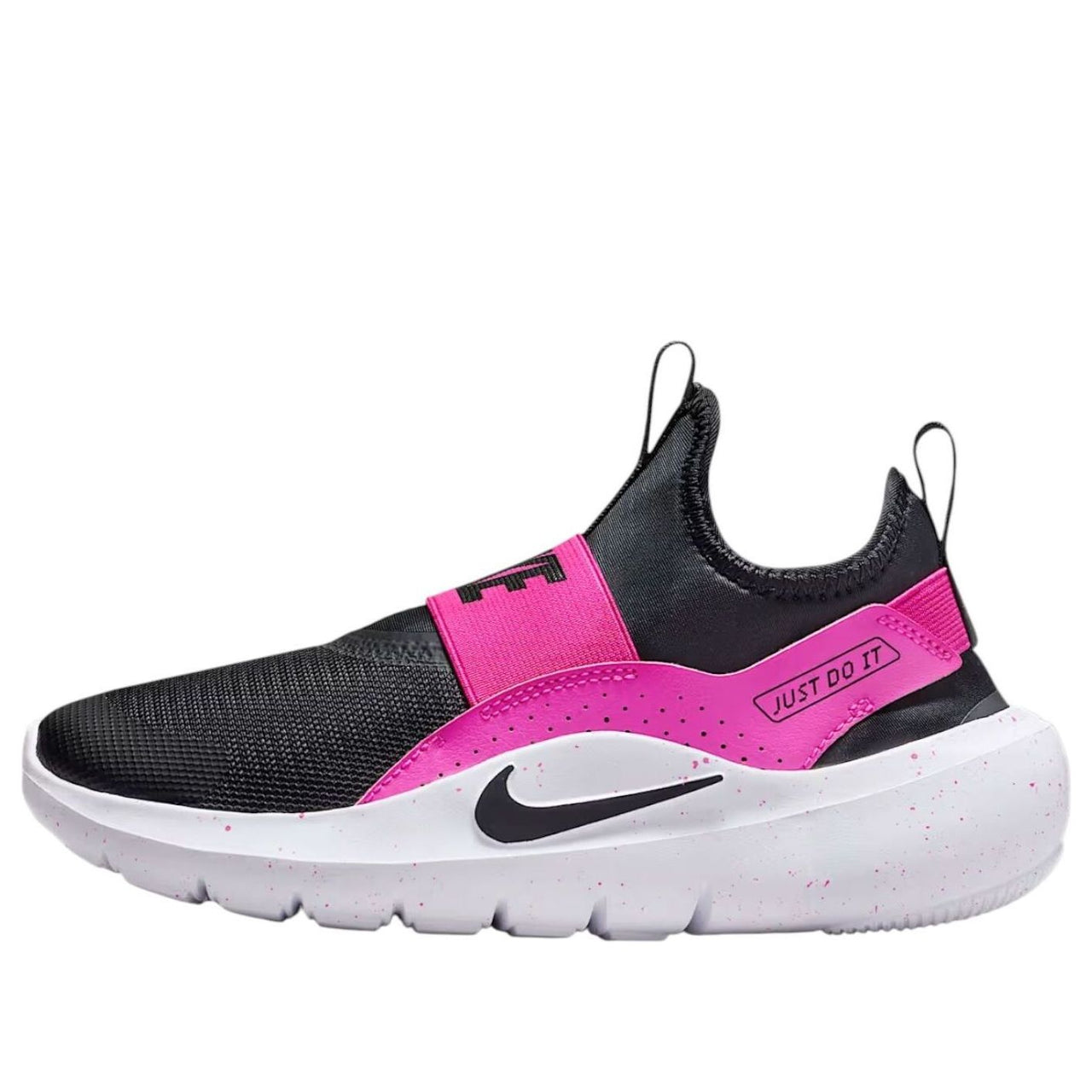 (GS) Nike Flex Runner 4 'Laser Fuchsia White Black' IF2893-604