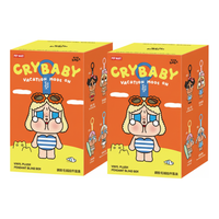 Pop Mart CRYBABY Vacation Mode On Series Vinyl Plush Pendant Sealed Cases (2 Blind Boxes) PPMT-2510-0051-991537222