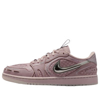 (WMNS) Air Jordan 1 Low Method of Make 'Particle Rose Metallic Silver' HQ2186-601