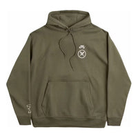 Nike SB x Yuto Graphic Fleece Pullover Hoodie 'Medium Olive' FN0551-222