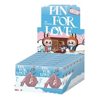 Pop Mart The Monsters Labubu Pin for Love Letter Pendant Sealed Case (N-Z) (14 Blind Boxes) PPMT-2508-0027-NZ