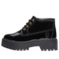 (WMNS) Timberland Stone Street Waterproof Platform Boot 'Black Patent Leather' TB0A2HA9EL61
